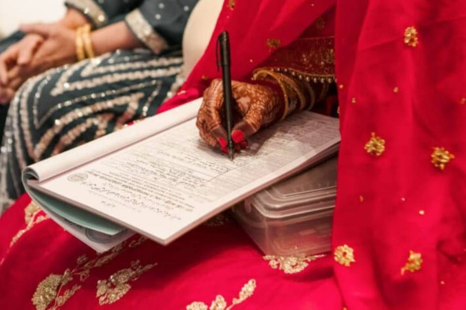 A Perfect Wedding Moment