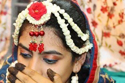 Bridal makeup