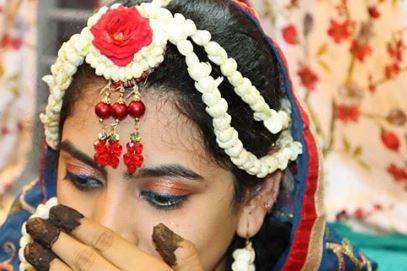 Bridal makeup