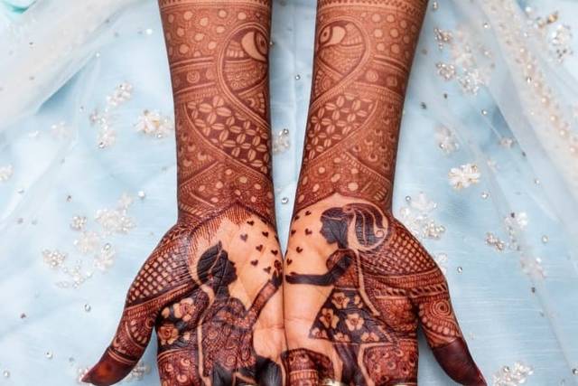 Bridal henna stain | Henna designs, Bridal mehndi designs, Bridal henna  designs