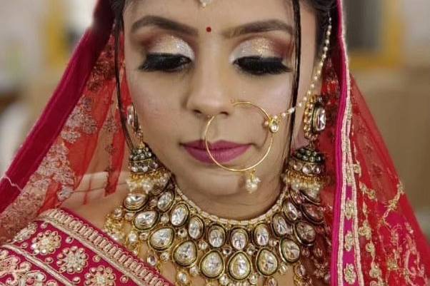 Bridal makeup