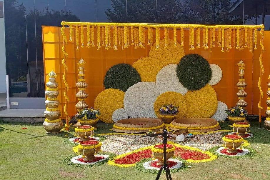 Haldi decor