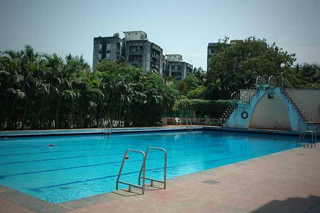 Pool and garden