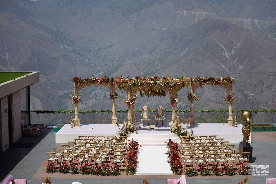 Mandap in the Mountains
