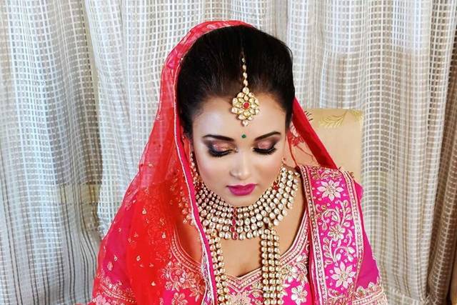 Bridal makeup