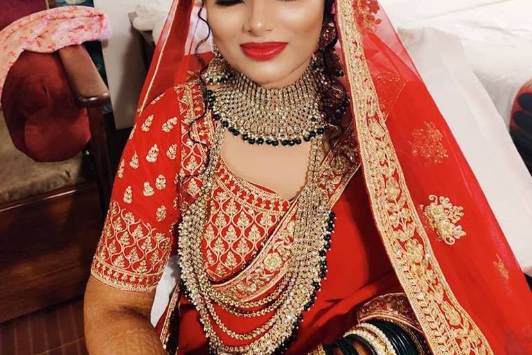 Bridal makeup