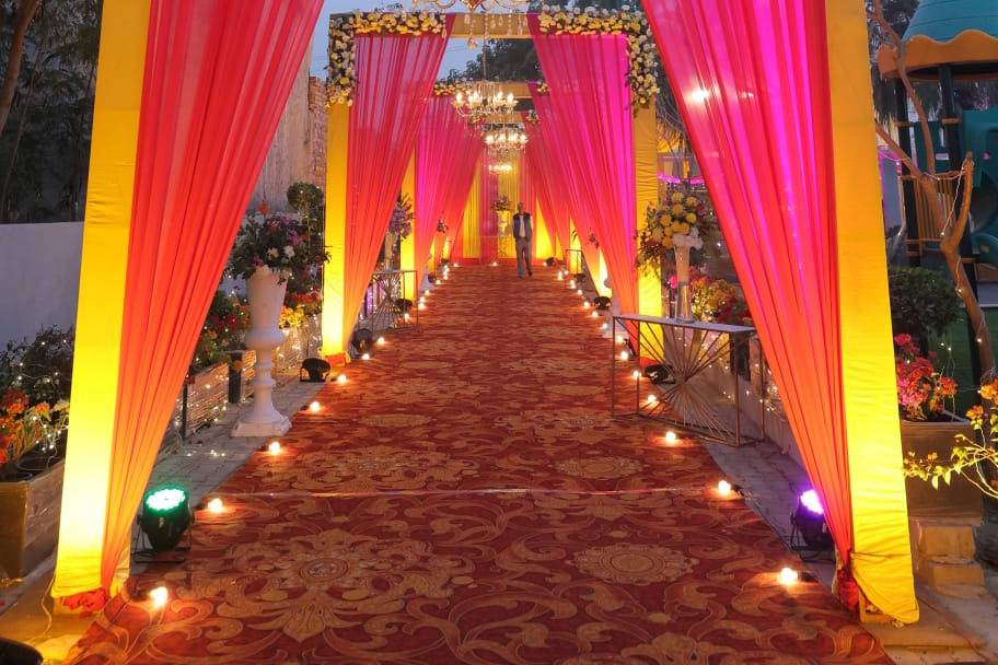 Entrance decor