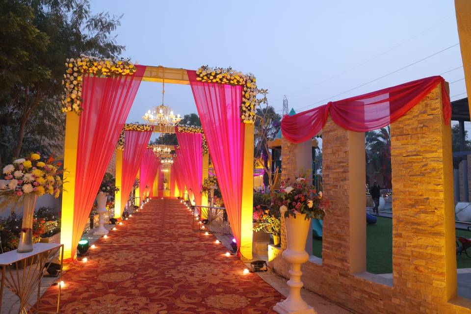 Entrance decor