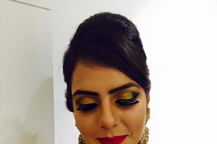 Bridal makeup