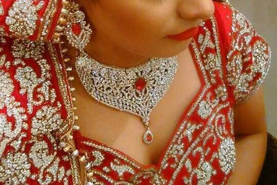 Bridal makeup