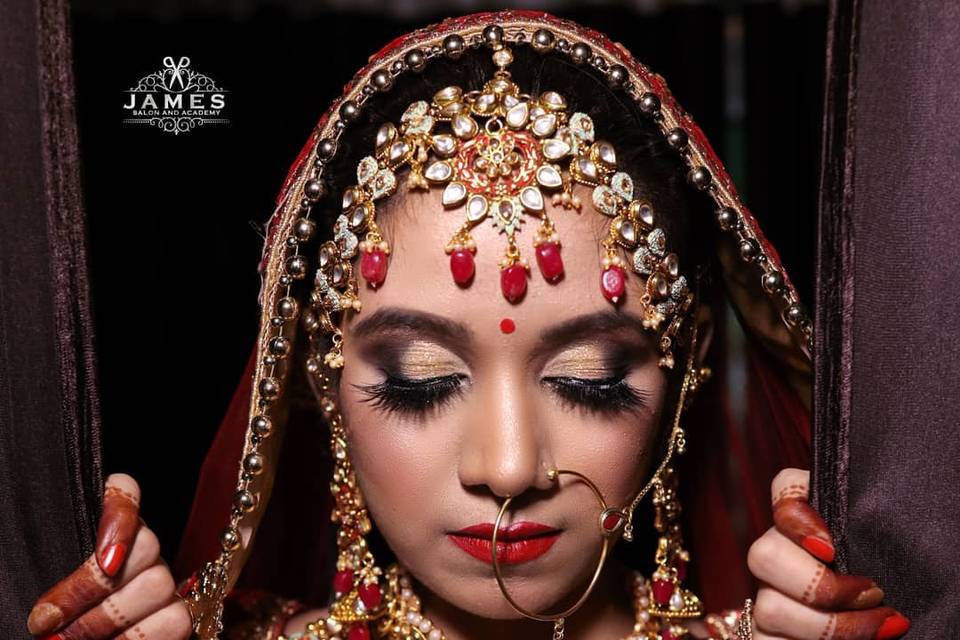 Bridal makeup