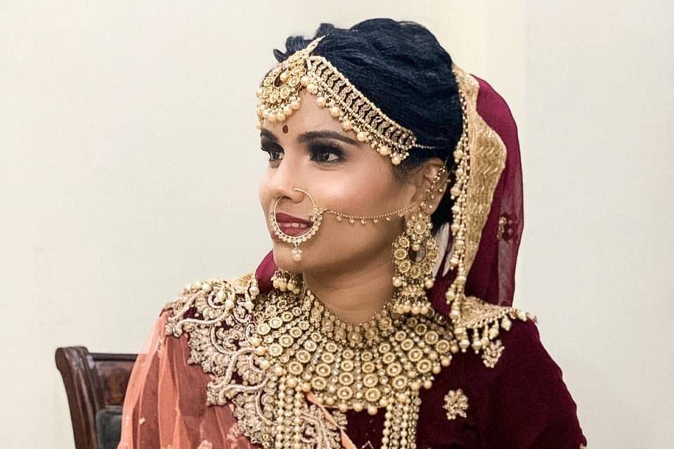 Bridal makeup