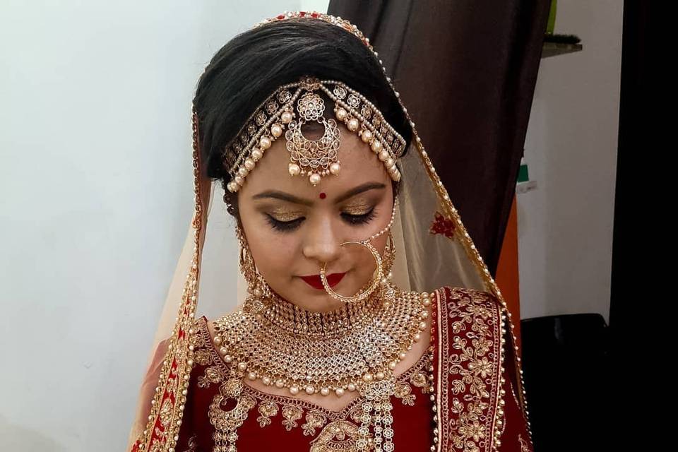 Bridal makeup