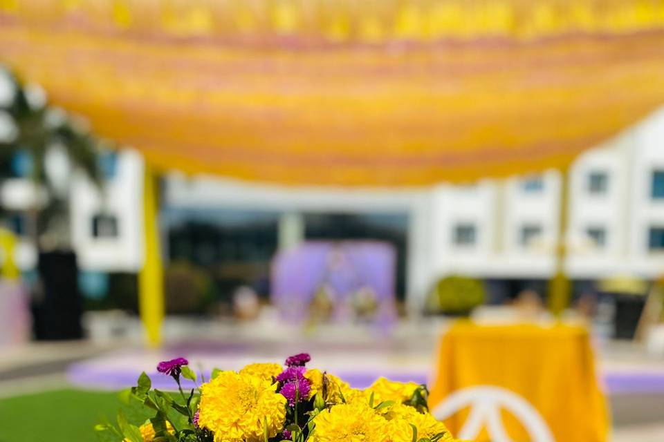 Haldi Floral Decor