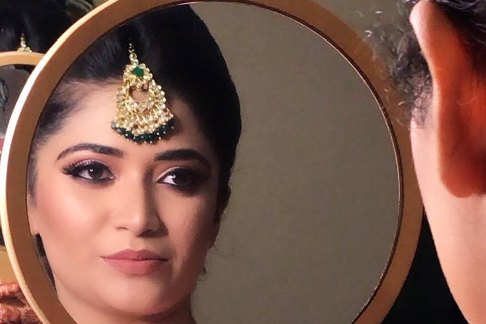 Bridal makeup