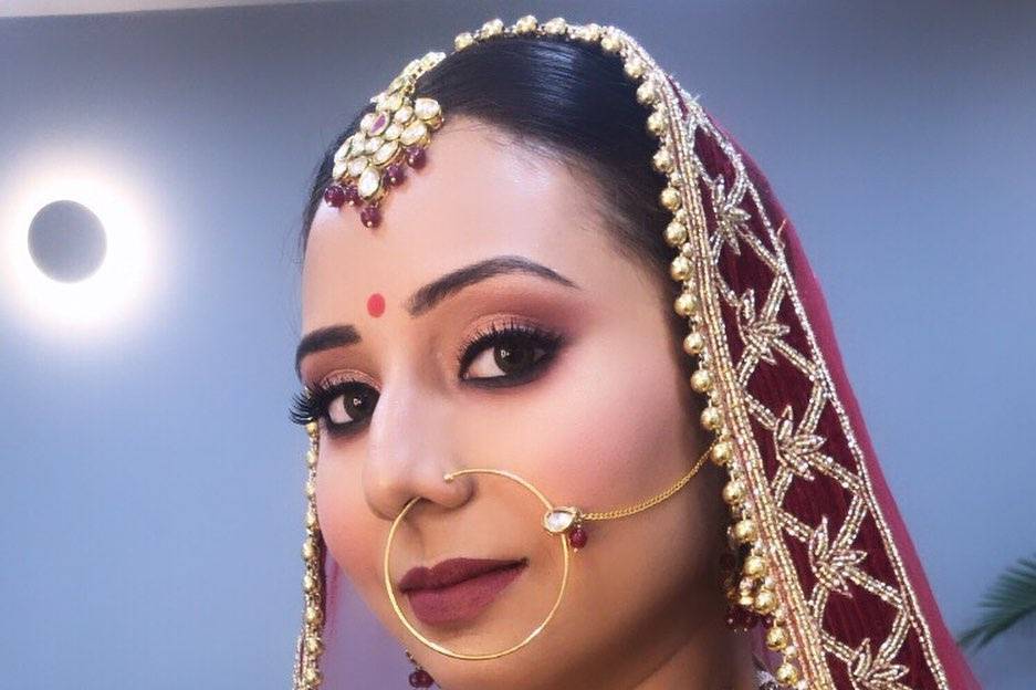 Bridal makeup