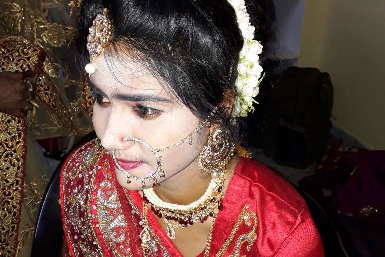 Bridal makeup