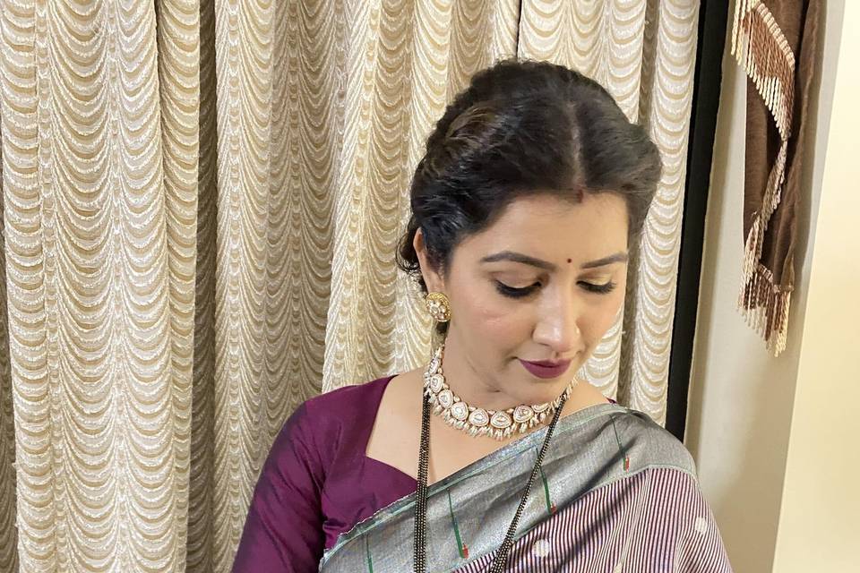 Tejaswini sister wedding looks