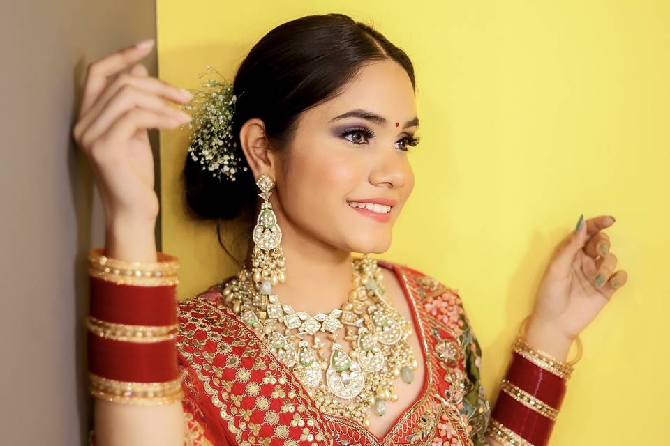 Bridal makeup