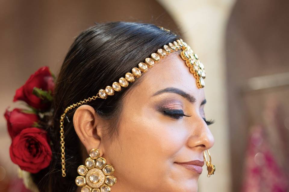 Bridal makeup