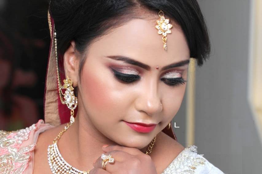 Bridal makeup