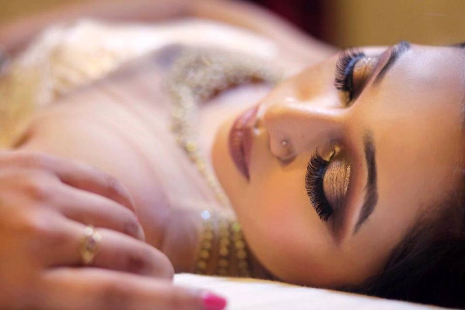 Bridal makeup