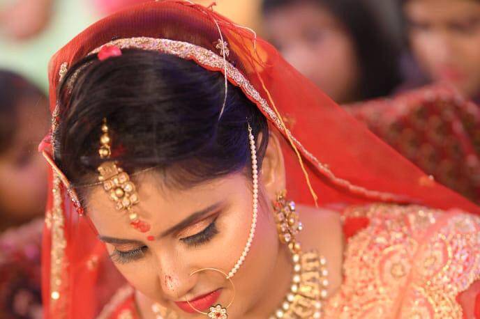 Bridal makeup