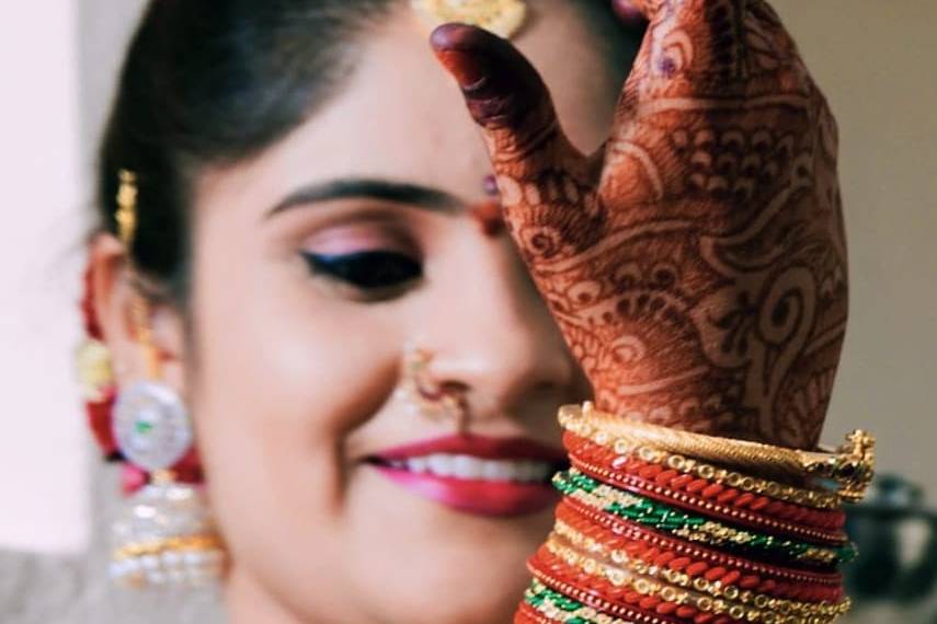 Bridal makeup