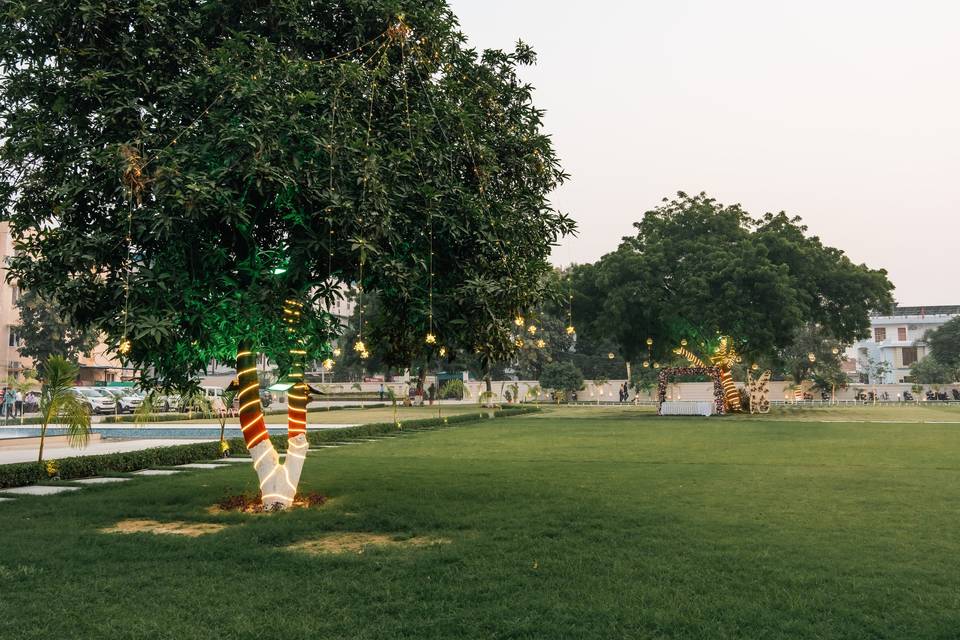 Lawn area