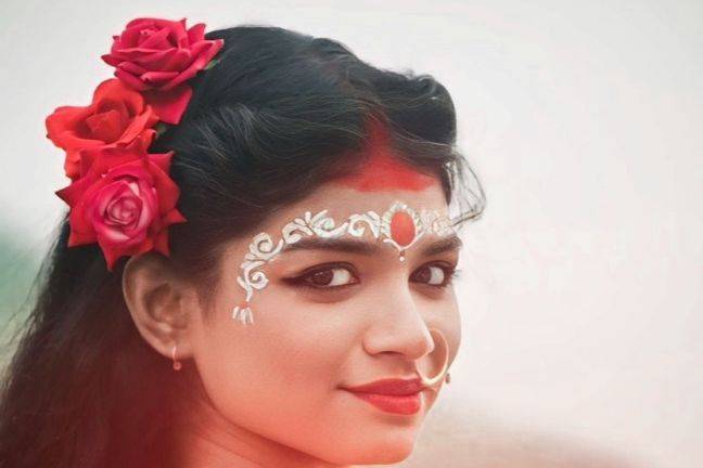 Bridal makeup