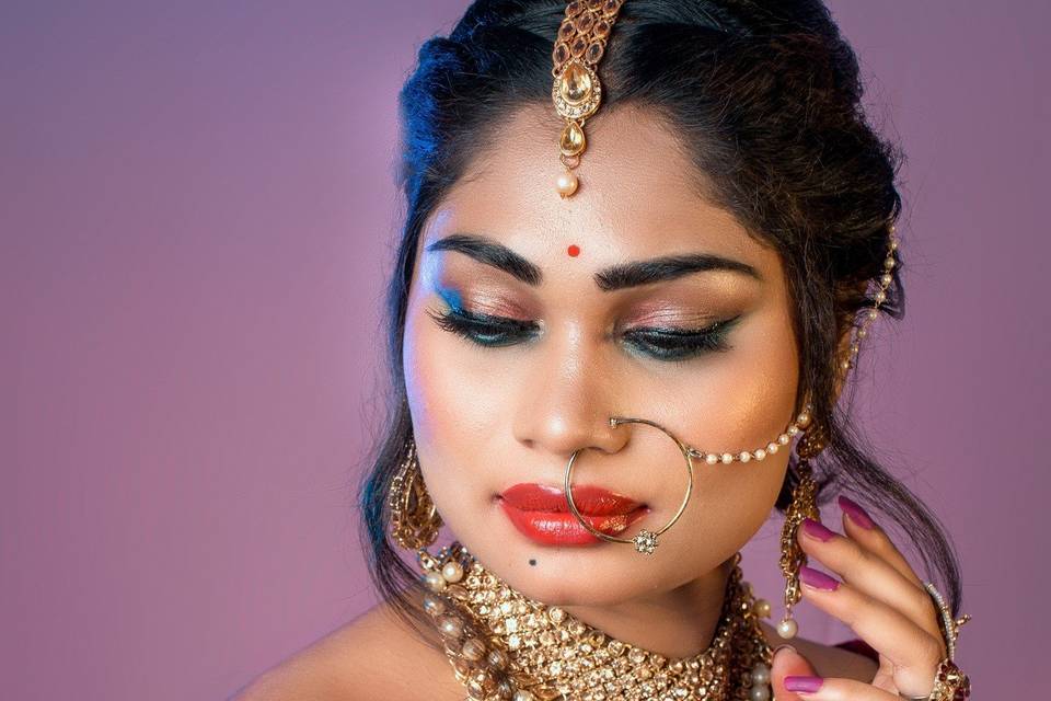 Bridal makeup