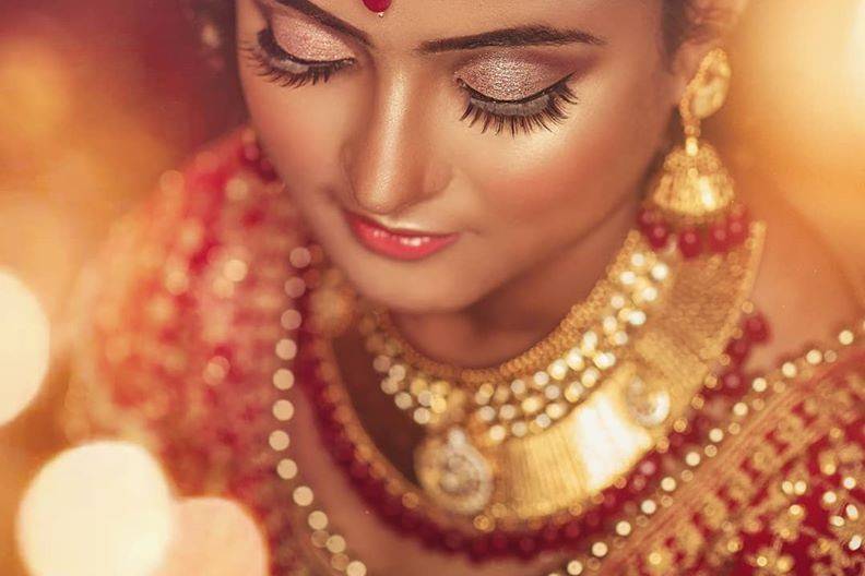 Bridal makeup