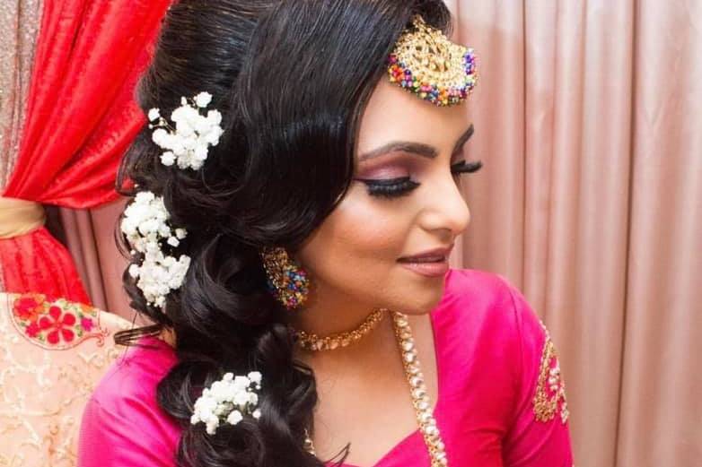 Bridal makeup