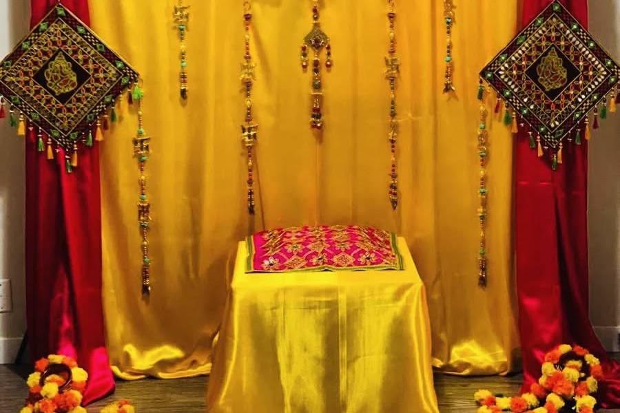 Haldi decor
