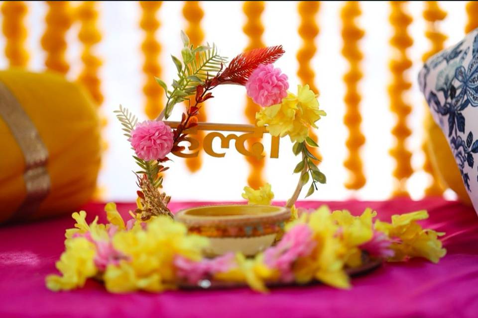 Haldi decor