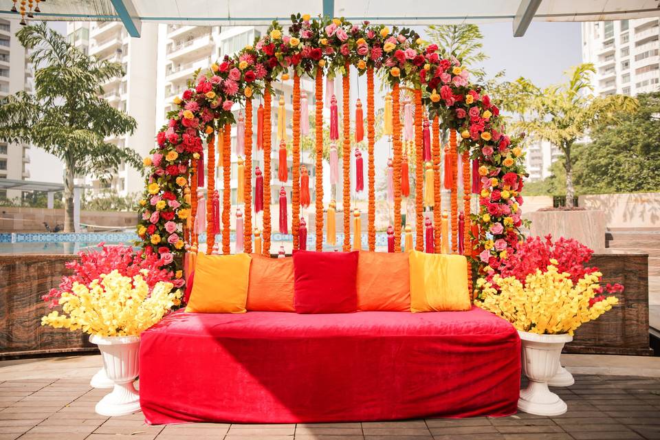 Haldi decor