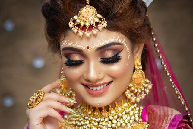 Bridal makeup