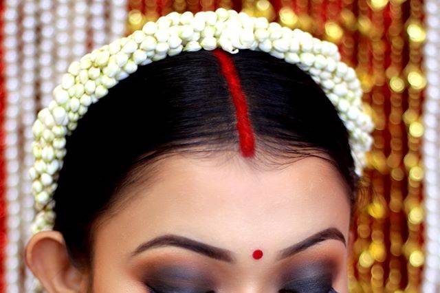 Bridal makeup