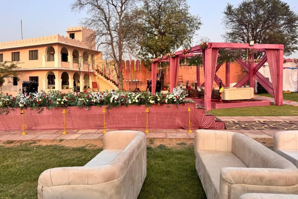 Lawn area
