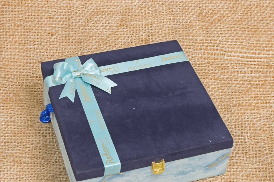 Blue Velvet Box