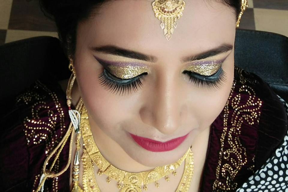 Bridal makeup