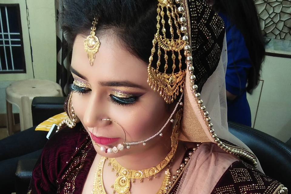 Bridal makeup