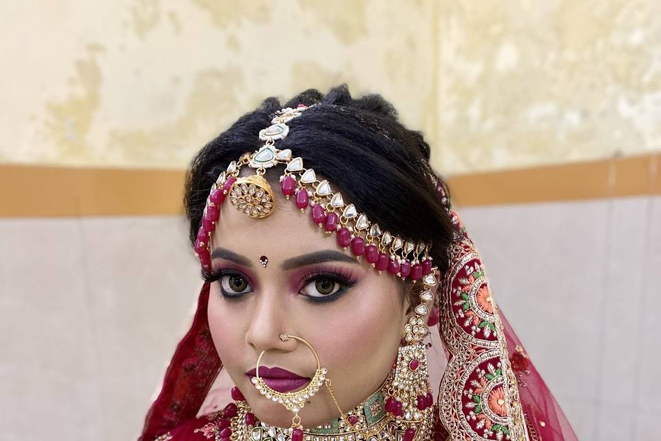 Bridal makeup