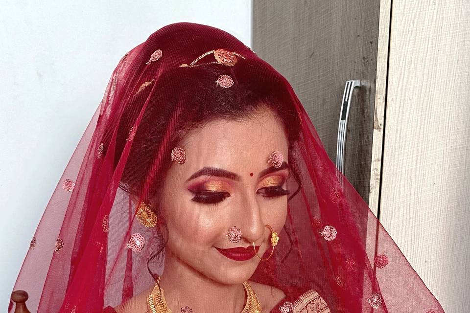 Bridal makeup