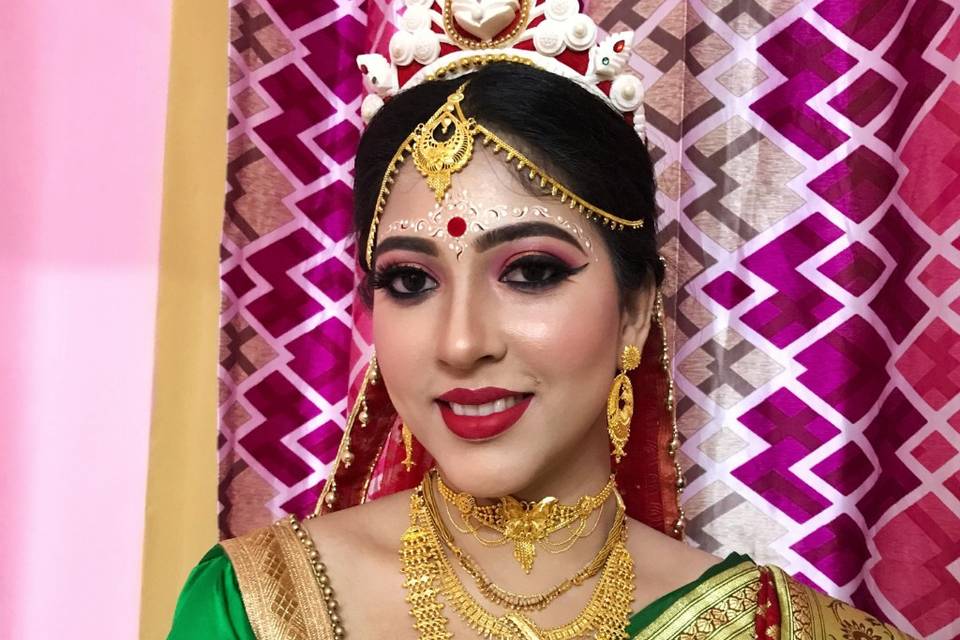 Bridal makeup