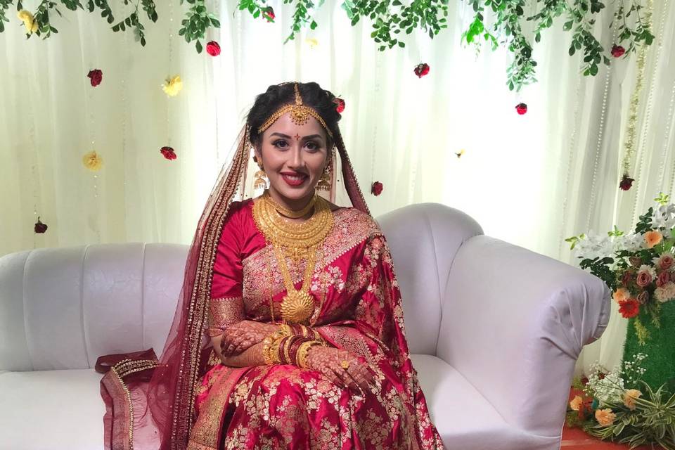 Bridal makeup