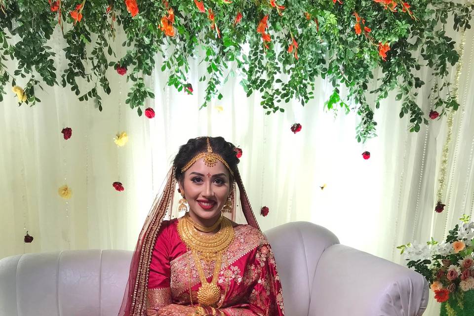 Bridal makeup