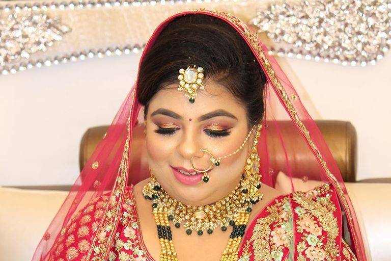 Bridal makeup