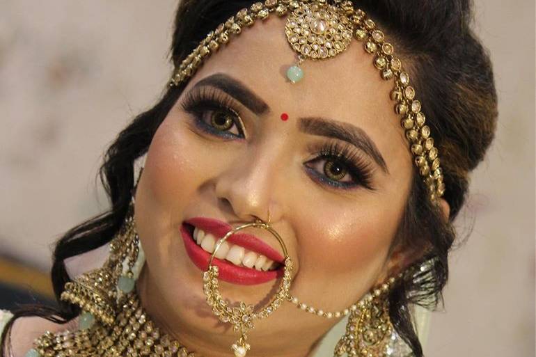 Bridal makeup