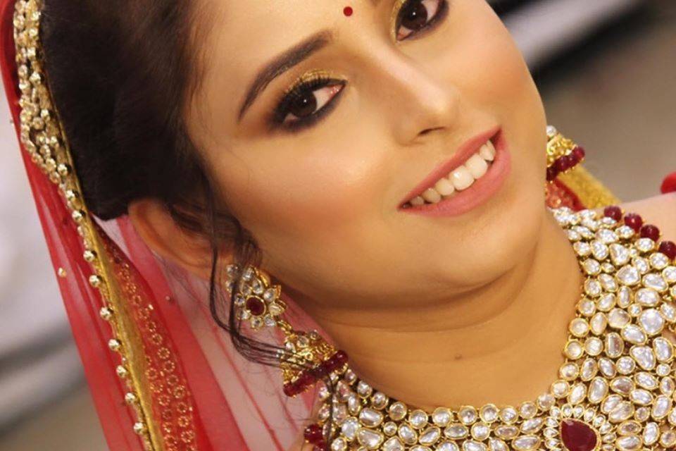 Bridal makeup